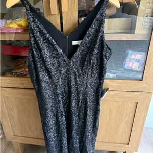 Poshmark Black Sequin Dress